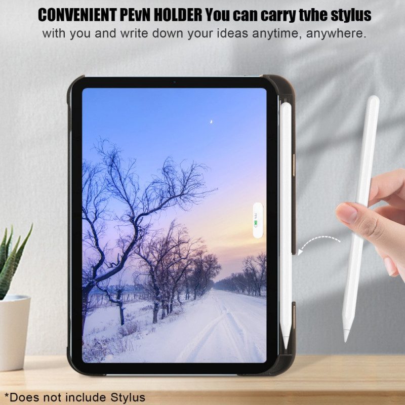 Folio Cover iPad Mini 6 (2021) Effetto Pelle Girevole A 360°