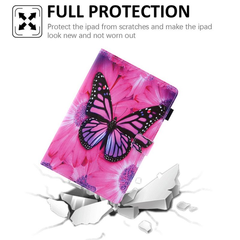 Folio Cover iPad Mini 6 (2021) Farfalla Floreale