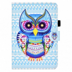 Folio Cover iPad Mini 6 (2021) Gufo Tribale