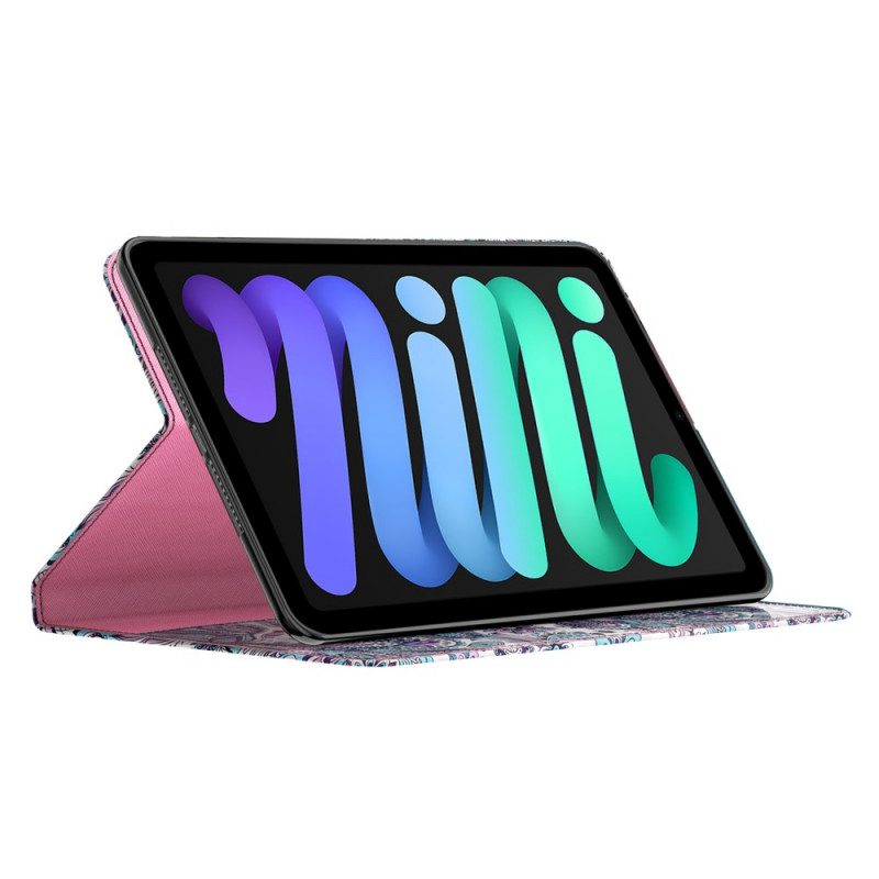 Folio Cover iPad Mini 6 (2021) Motivo Cachemire Punto Luce