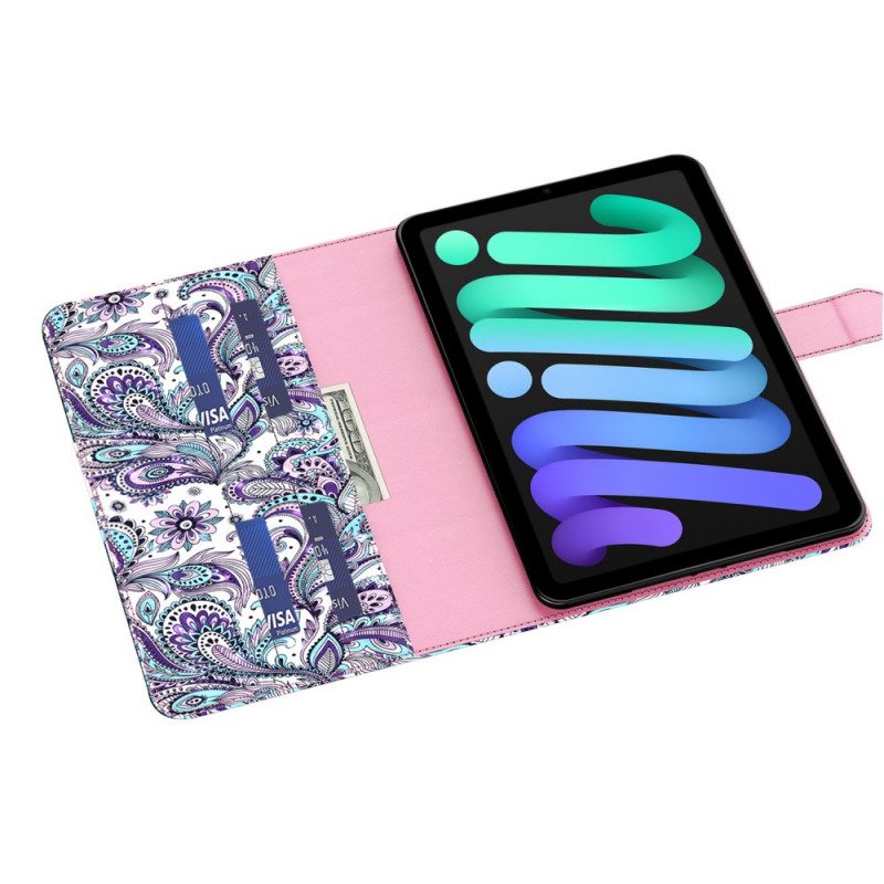 Folio Cover iPad Mini 6 (2021) Motivo Cachemire Punto Luce