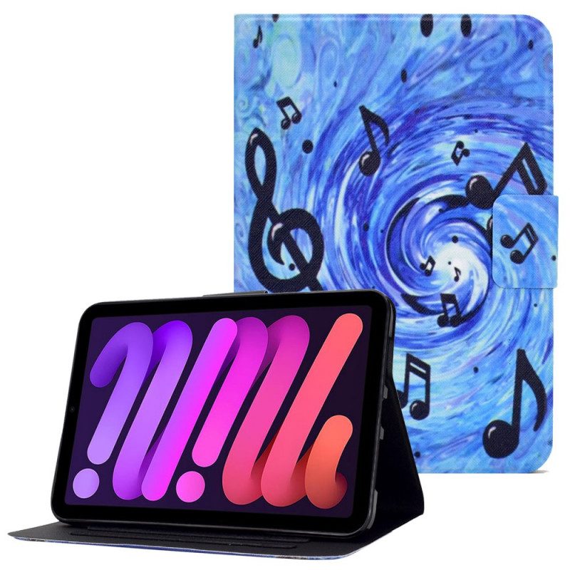 Folio Cover iPad Mini 6 (2021) Note Musicali