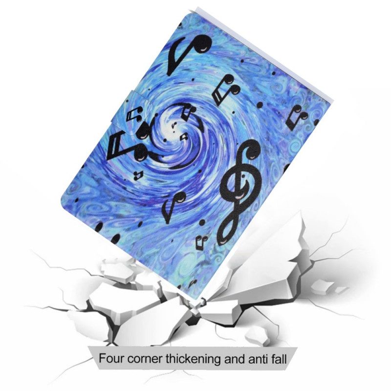 Folio Cover iPad Mini 6 (2021) Note Musicali