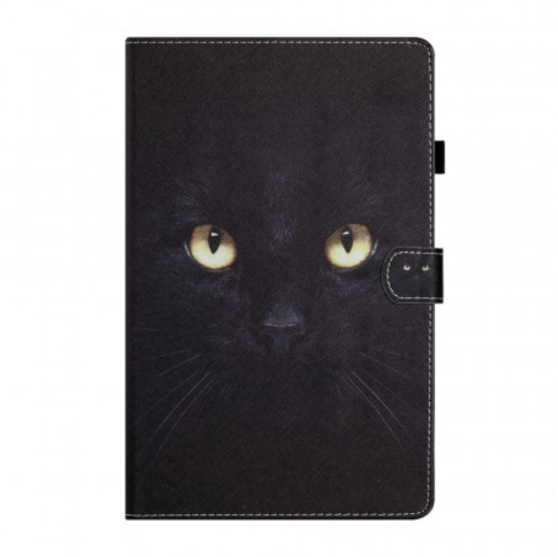 Folio Cover iPad Mini 6 (2021) Occhi Di Gatto Nero