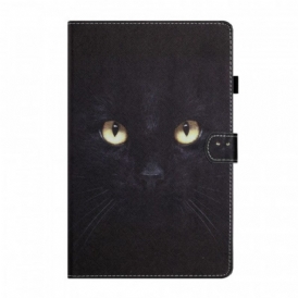 Folio Cover iPad Mini 6 (2021) Occhi Di Gatto Nero