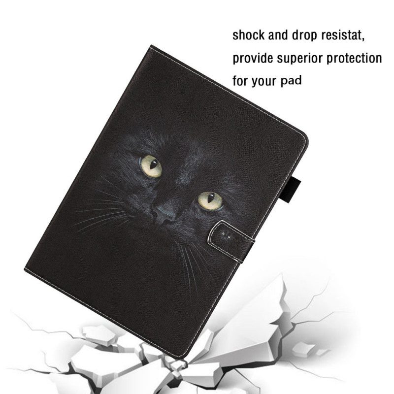 Folio Cover iPad Mini 6 (2021) Occhi Di Gatto Nero