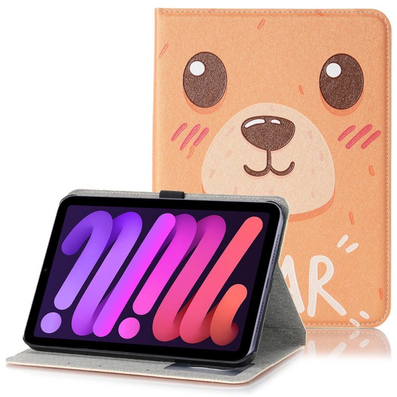 Folio Cover iPad Mini 6 (2021) Orso Dei Cartoni Animati