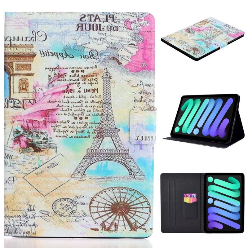 Folio Cover iPad Mini 6 (2021) Parigi