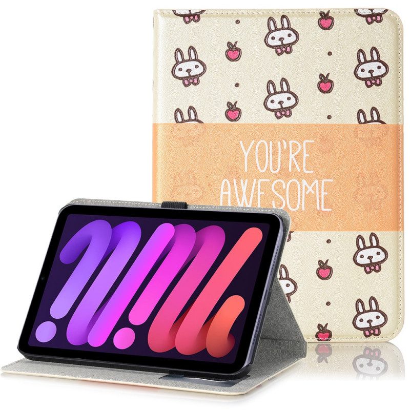 Folio Cover iPad Mini 6 (2021) Sei Fantastico