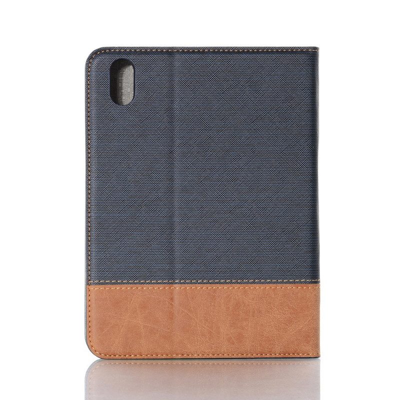 Folio Cover iPad Mini 6 (2021) Tessuto Bicolore