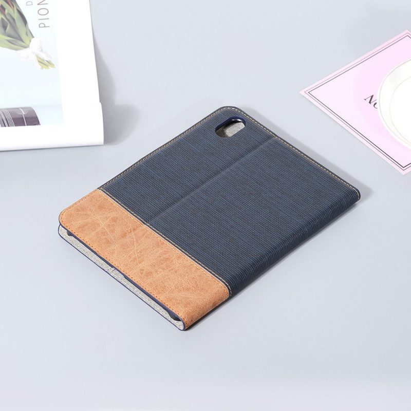 Folio Cover iPad Mini 6 (2021) Tessuto Bicolore