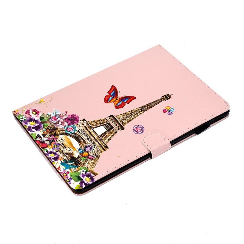 Folio Cover iPad Mini 6 (2021) Torre Eiffel In Estate