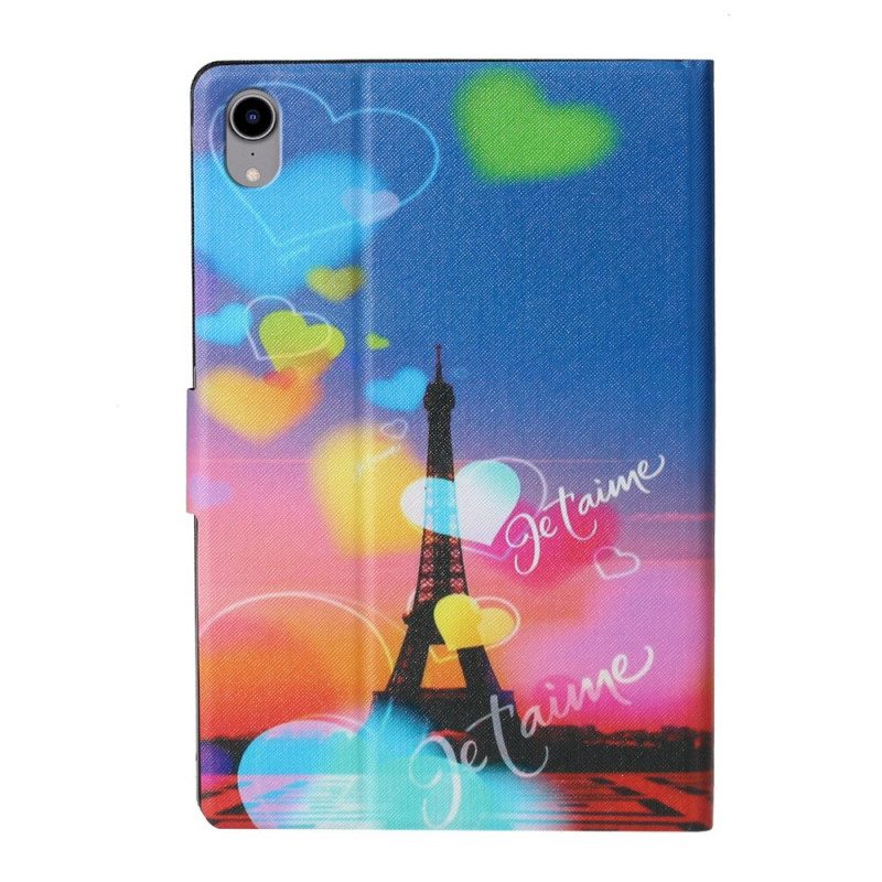 Folio Cover iPad Mini 6 (2021) Torre Eiffel Ti Amo