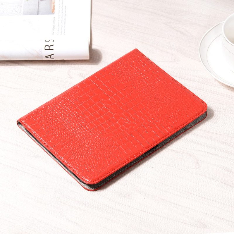 Folio Cover iPad Mini 6 (2021) Trama Di Coccodrillo