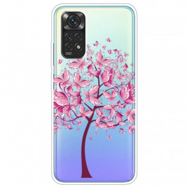 Cover Xiaomi Redmi Note 11 Pro / 11 Pro 5G Cima Dell'albero Rosa