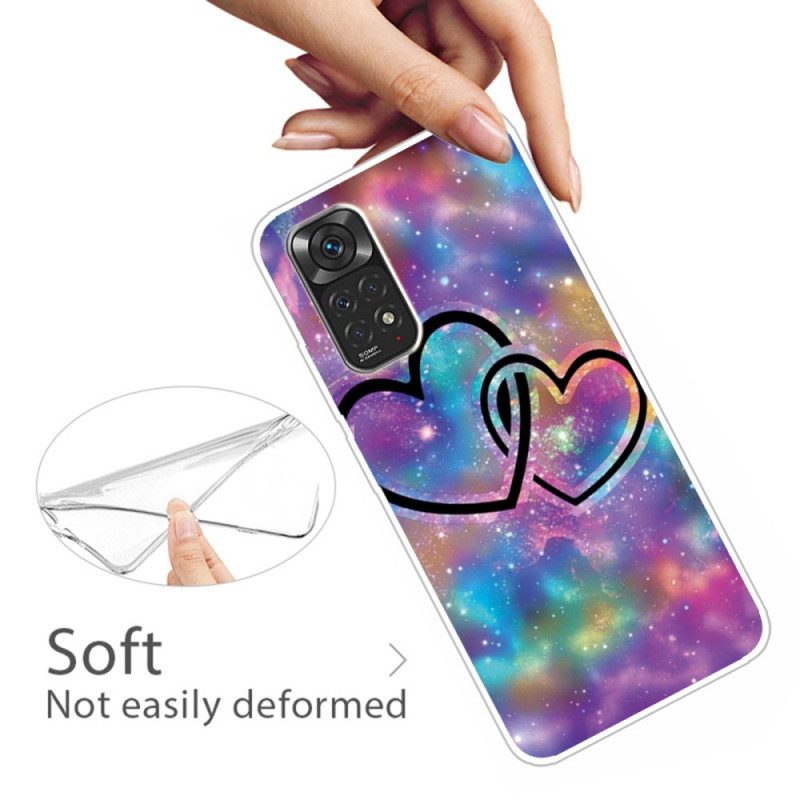 Cover Xiaomi Redmi Note 11 Pro / 11 Pro 5G Cuori Incatenati