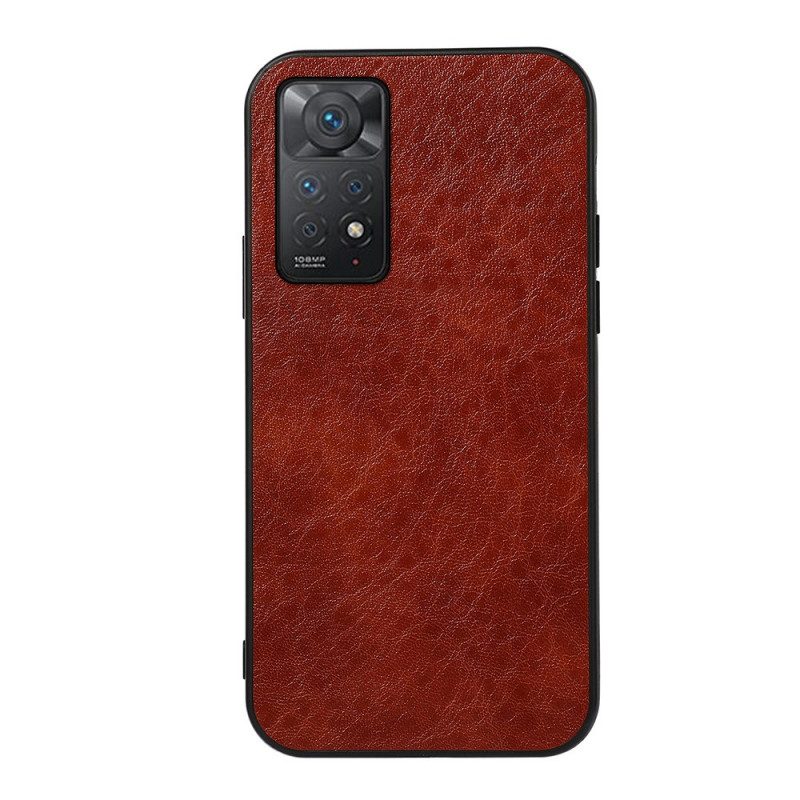 Cover Xiaomi Redmi Note 11 Pro / 11 Pro 5G Ecopelle Testurizzata