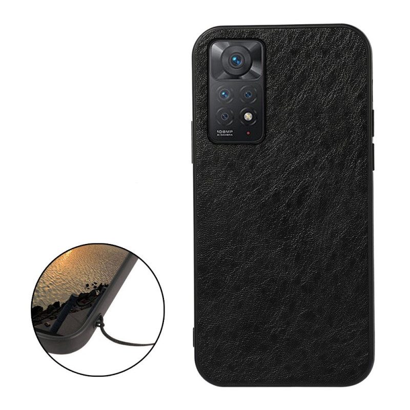 Cover Xiaomi Redmi Note 11 Pro / 11 Pro 5G Ecopelle Testurizzata