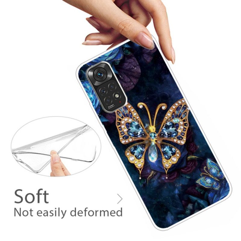 Cover Xiaomi Redmi Note 11 Pro / 11 Pro 5G Farfalla D'oro