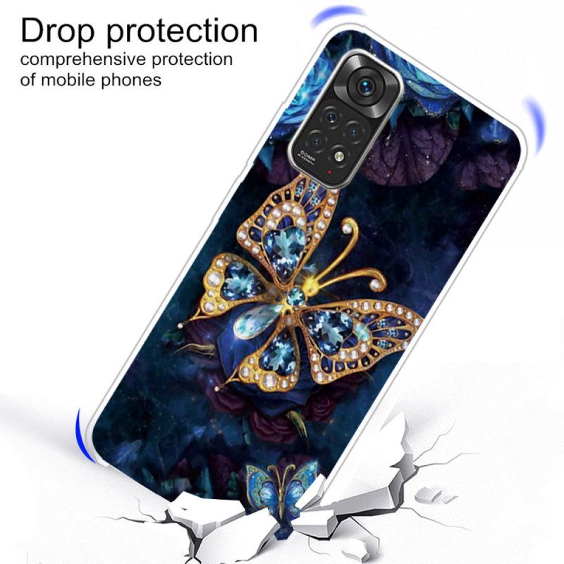 Cover Xiaomi Redmi Note 11 Pro / 11 Pro 5G Farfalla D'oro