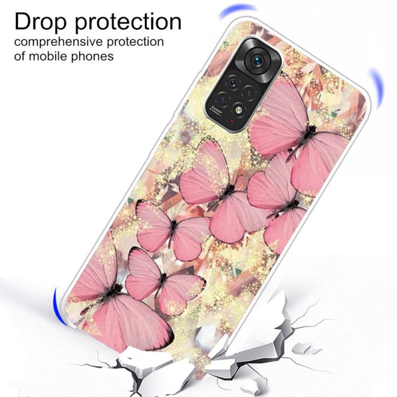 Cover Xiaomi Redmi Note 11 Pro / 11 Pro 5G Farfalle Reali