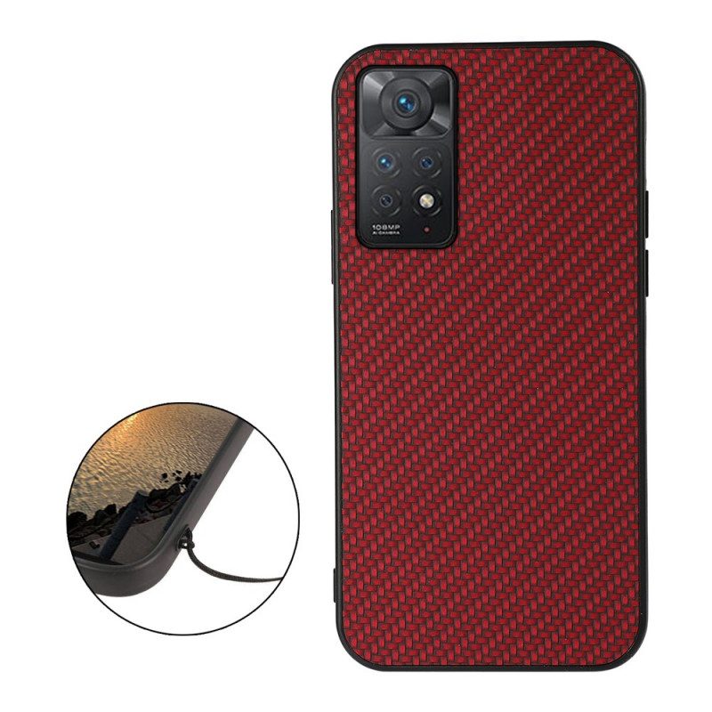 Cover Xiaomi Redmi Note 11 Pro / 11 Pro 5G Fibra Di Carbonio