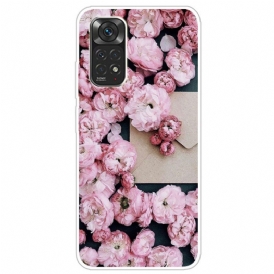 Cover Xiaomi Redmi Note 11 Pro / 11 Pro 5G Fiori Intensi