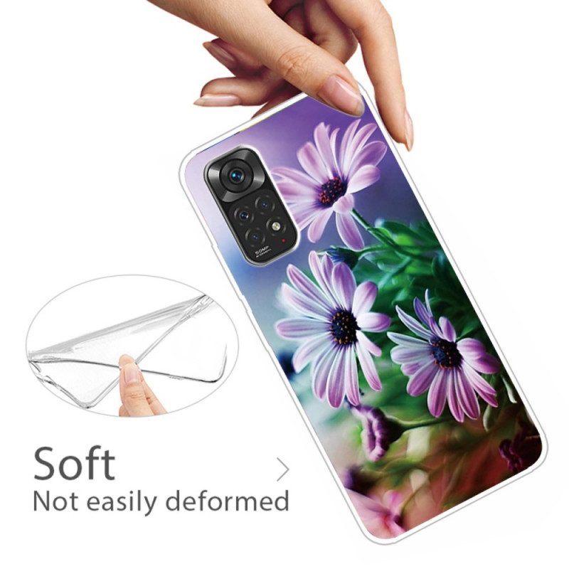 Cover Xiaomi Redmi Note 11 Pro / 11 Pro 5G Fiori Realistici