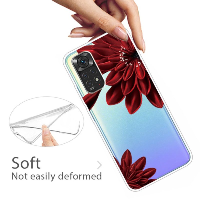 Cover Xiaomi Redmi Note 11 Pro / 11 Pro 5G Fiori Selvatici