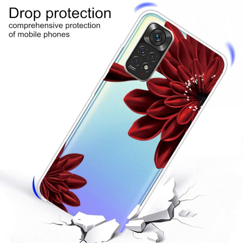 Cover Xiaomi Redmi Note 11 Pro / 11 Pro 5G Fiori Selvatici