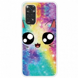 Cover Xiaomi Redmi Note 11 Pro / 11 Pro 5G Gatto Dei Cartoni Animati