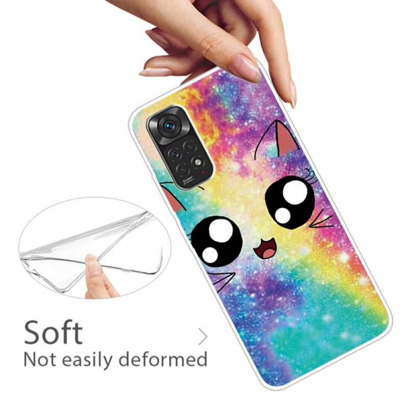 Cover Xiaomi Redmi Note 11 Pro / 11 Pro 5G Gatto Dei Cartoni Animati