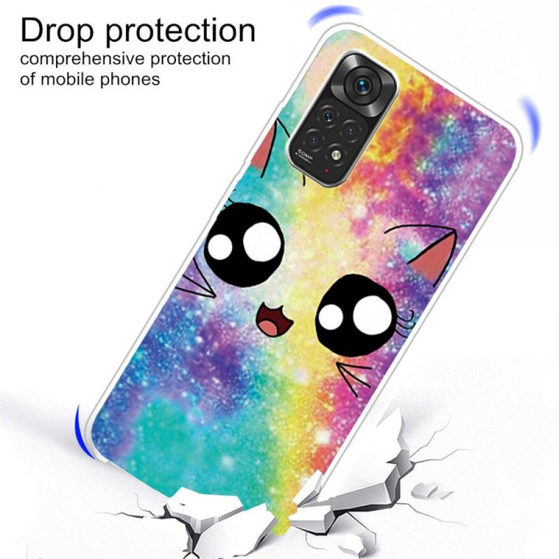 Cover Xiaomi Redmi Note 11 Pro / 11 Pro 5G Gatto Dei Cartoni Animati