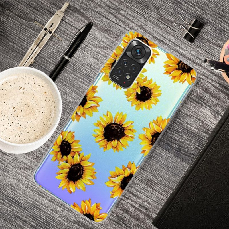 Cover Xiaomi Redmi Note 11 Pro / 11 Pro 5G Girasoli