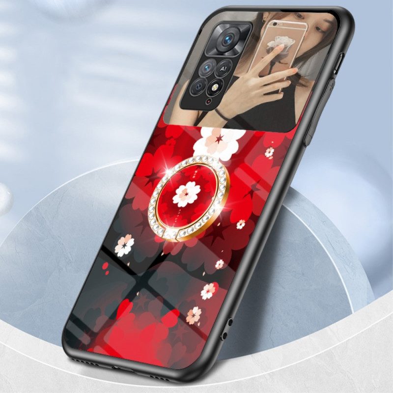 Cover Xiaomi Redmi Note 11 Pro / 11 Pro 5G Specchio Con Anello Rotante