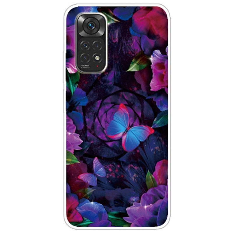 Cover Xiaomi Redmi Note 11 Pro / 11 Pro 5G Variazione Farfalle