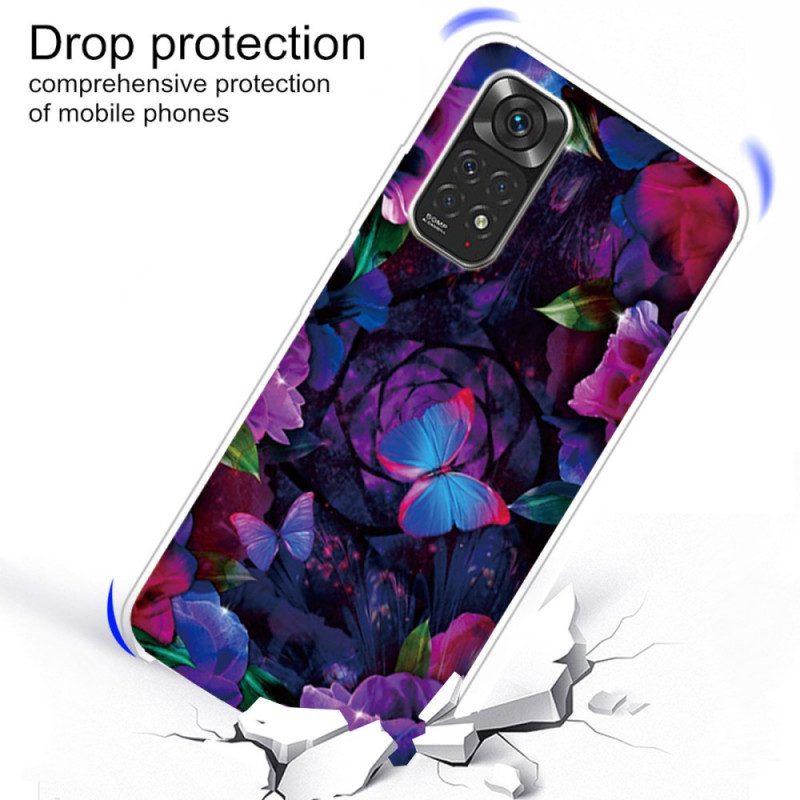 Cover Xiaomi Redmi Note 11 Pro / 11 Pro 5G Variazione Farfalle