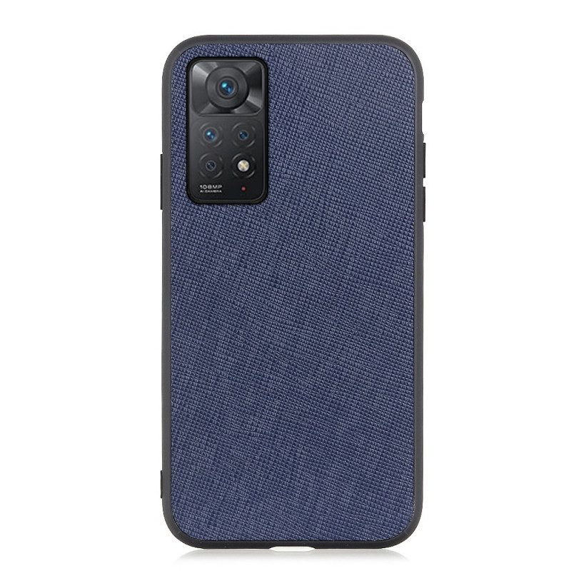 Cover Xiaomi Redmi Note 11 Pro / 11 Pro 5G Vera Pelle Martellata