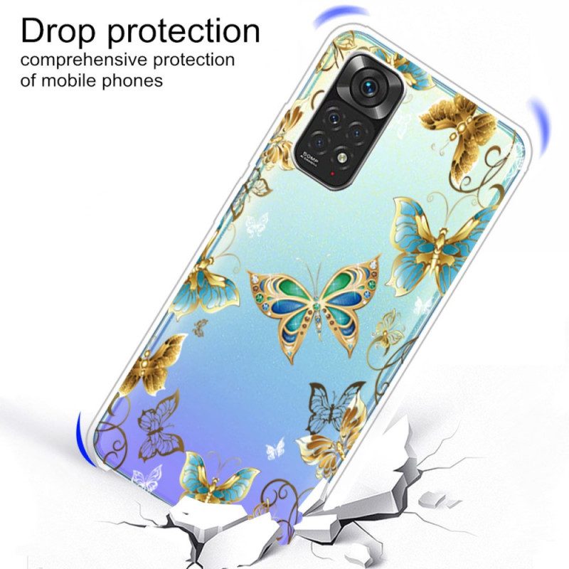 Cover Xiaomi Redmi Note 11 Pro / 11 Pro 5G Volo Di Farfalle