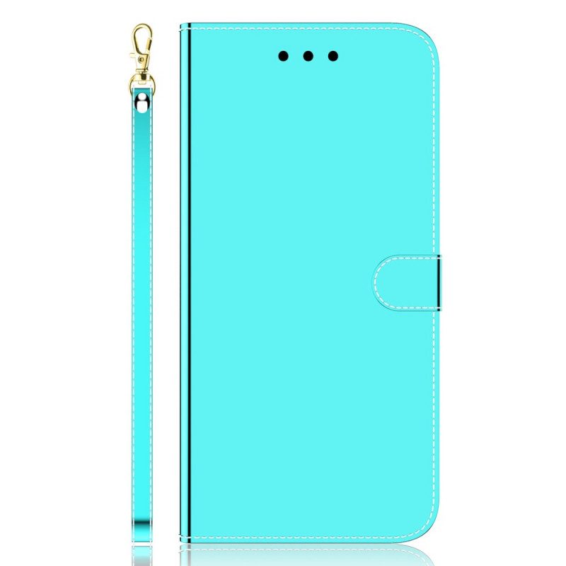 Custodia in pelle Xiaomi Redmi Note 11 Pro / 11 Pro 5G Copri Specchietto In Ecopelle