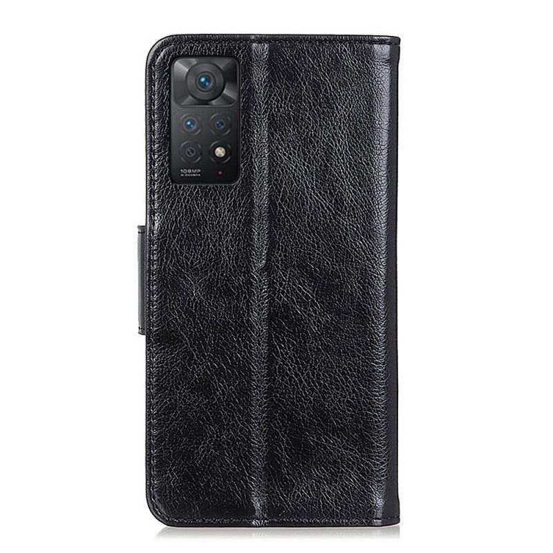 Custodia in pelle Xiaomi Redmi Note 11 Pro / 11 Pro 5G Crosta Di Nappa