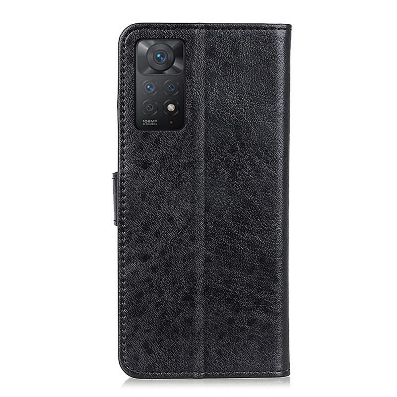 Custodia in pelle Xiaomi Redmi Note 11 Pro / 11 Pro 5G Ecopelle Testurizzata