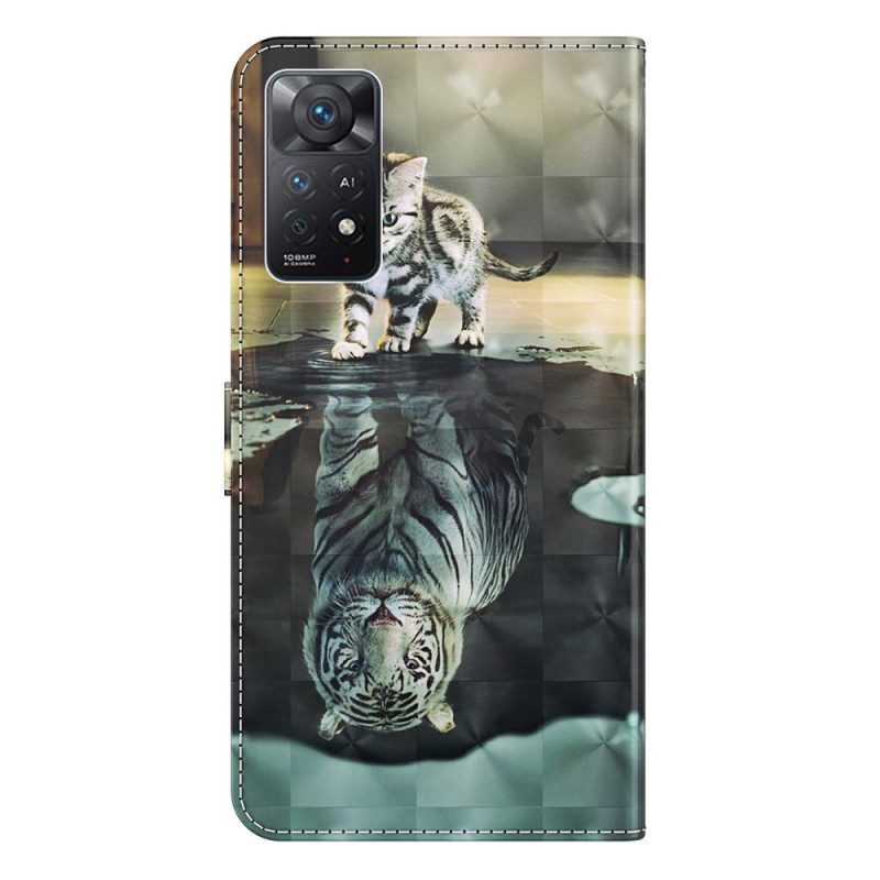 Custodia in pelle Xiaomi Redmi Note 11 Pro / 11 Pro 5G Ernesto La Tigre