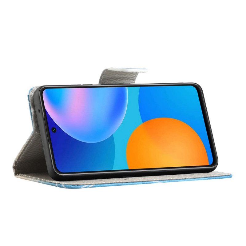 Custodia in pelle Xiaomi Redmi Note 11 Pro / 11 Pro 5G Farfalle Al Neon