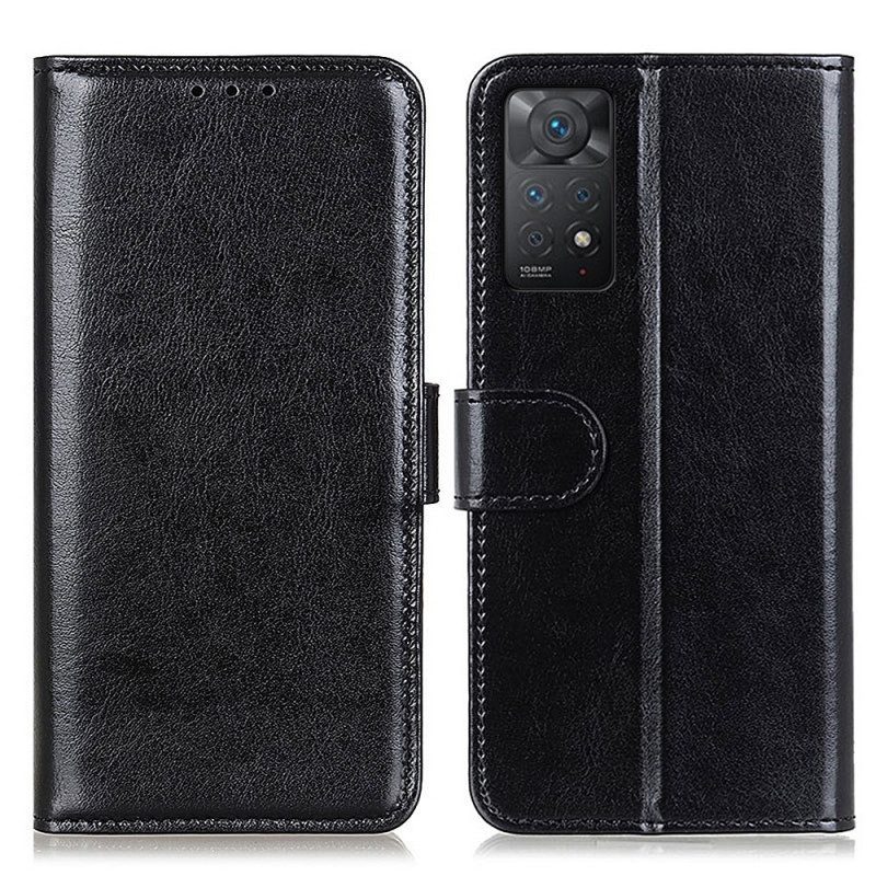 Custodia in pelle Xiaomi Redmi Note 11 Pro / 11 Pro 5G Finezza Ghiacciata