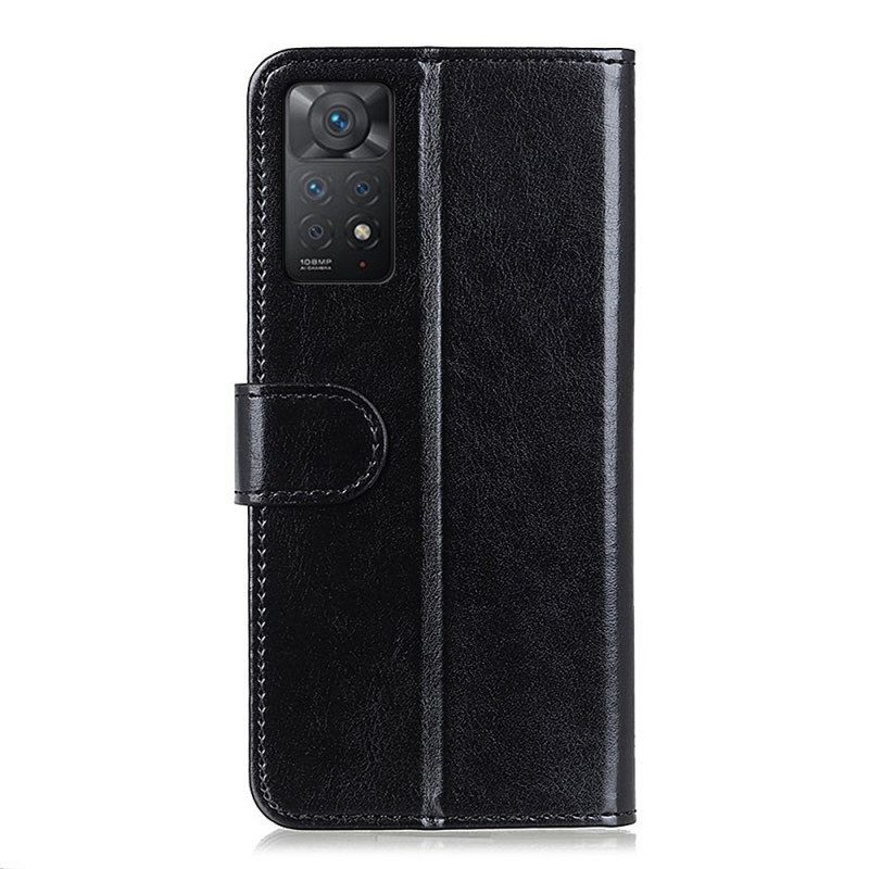 Custodia in pelle Xiaomi Redmi Note 11 Pro / 11 Pro 5G Finezza Ghiacciata