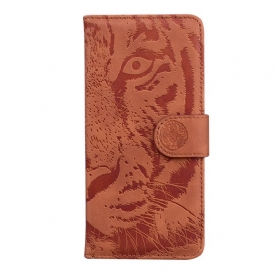 Custodia in pelle Xiaomi Redmi Note 11 Pro / 11 Pro 5G Impronta Di Tigre