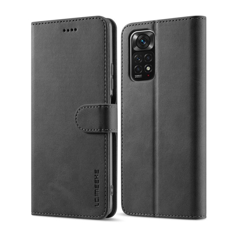 Custodia in pelle Xiaomi Redmi Note 11 Pro / 11 Pro 5G Lc.imeeke Effetto Pelle