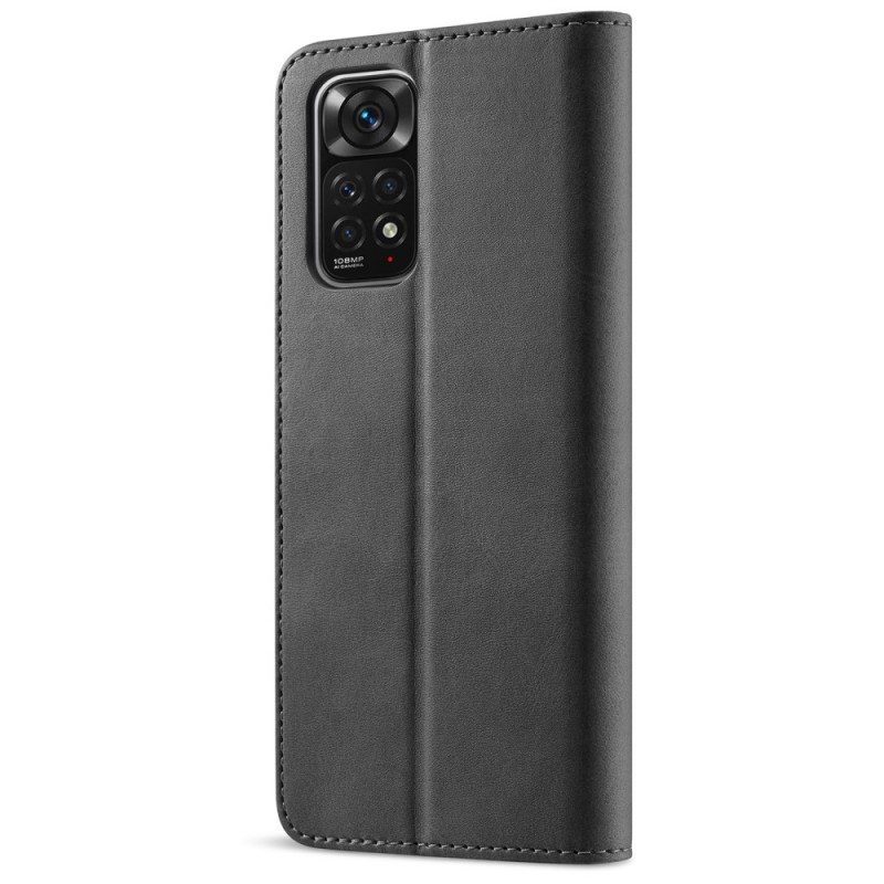 Custodia in pelle Xiaomi Redmi Note 11 Pro / 11 Pro 5G Lc.imeeke Effetto Pelle