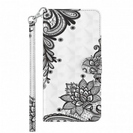 Custodia in pelle Xiaomi Redmi Note 11 Pro / 11 Pro 5G Pizzo Elegante